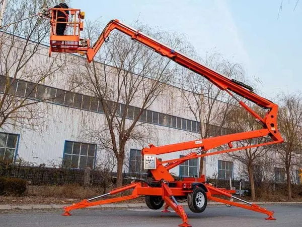 Versatile Spider Boom Lift