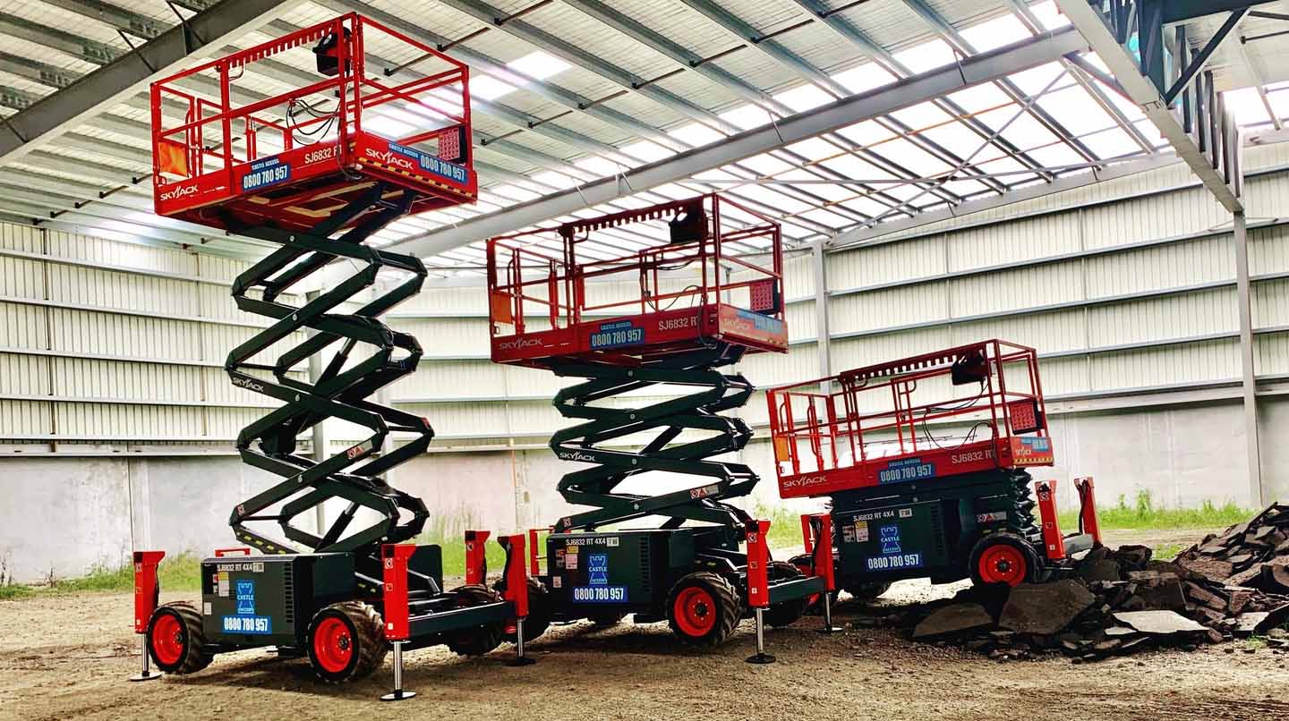 Access Equipment for Warehouses in NZ, including scissor lifts & more