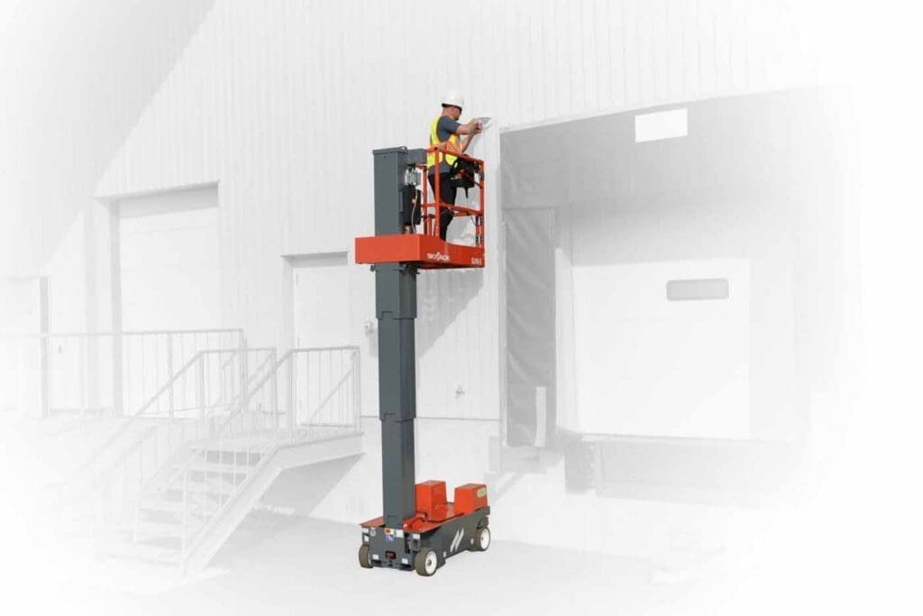 Mast Lift for Hire at Castle Access